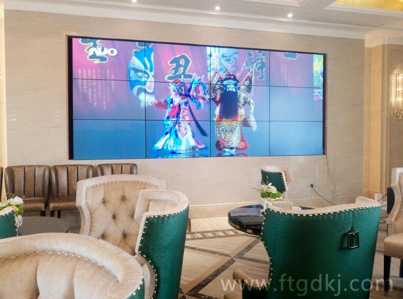 46寸液晶拼接屏：中梁地產(chǎn)邵陽(yáng)壹號院